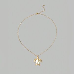 Turtle Pendant Necklace N1374